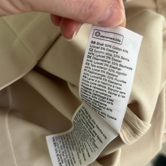 & Other Storieis Square Neck Button Front Top | Light Beige | EU 42 / US M - Picture 11 of 11